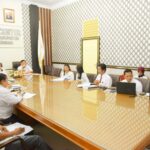 Pj. Bupati Sugeng Riyanta Rapat Koordinasi Dengan Perumda Mual Nauli